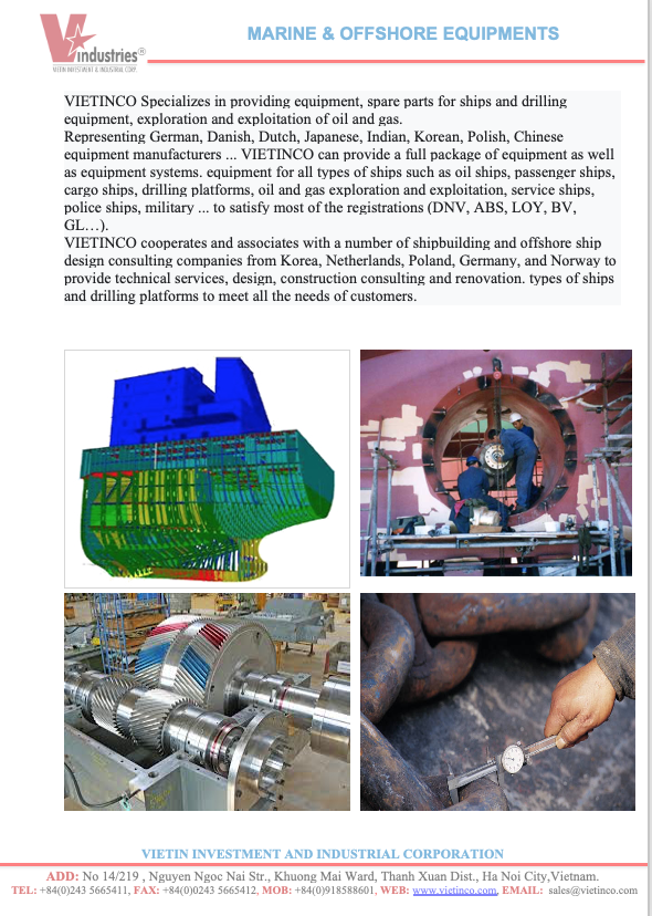 MARINE & OFFSHORE Instrodution